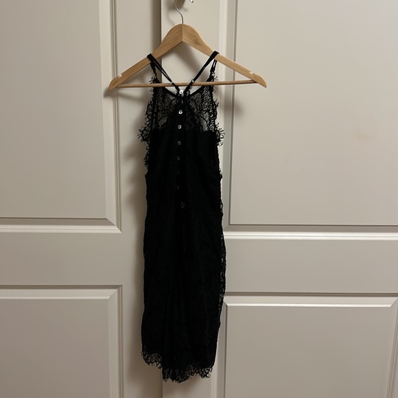 Free People Black Dress Size Medium - Picture 3 of 5